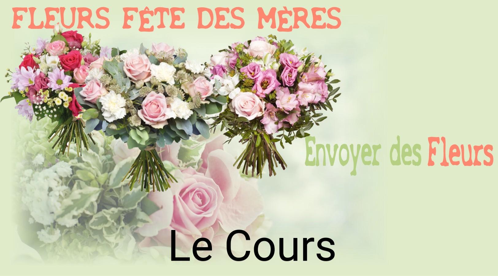 Bouquet de Fête des Mères livré à Le Cours